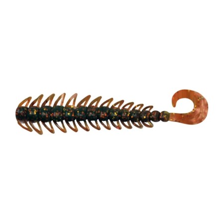 Twizter Yaman Pro Ruff, p. 10.15 cm, color #09 - Motor Oil, 3 pcs.