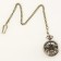 Pocket clock "Wasp", quartz, D dial-4.7 cm, chain L-38 cm