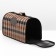 Bag - carrying for animals with a curtain, size L, 53 x 22 x 29 cm, checkered