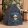 Bath cap with embroidery "Best Banner", gray