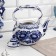 Kettle "Inspiration", h = 21 cm, gzhel