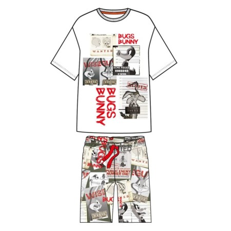 Pajama for the boy PlayTode: T -shirt and shorts, height 128 cm-5