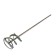 Mixer for paints and plaster mixtures Denzel 848457, hexagonal shank, 100x600 mm