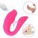 Vibrator for steam, with vacuum-wave stimulation of the clitoris, USB, USB, 10 modes, pink