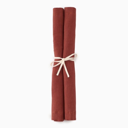Ethetel Napkin color red, 30x40 cm, 100% linen 170 g/m2-3