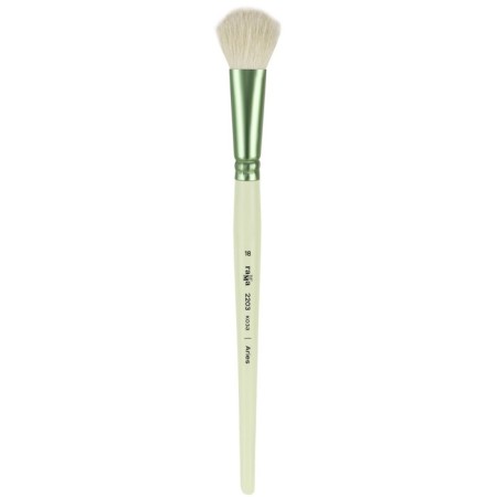 Cossack brush, oval, gamut "Aries" No. 18, short handle-1