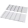 Set of kitchen towels, size 40x60 cm, white color 2 pcs