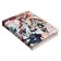 Gift notebook, A6, 100 sheets, a colored block, with a curly knife on a magnet, "anime", mix
