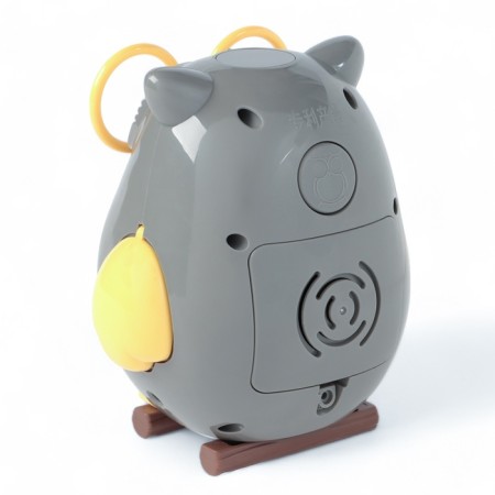 Clock - HEARD WITHER "Owl", discrete move, dial D -7.5 cm, 13 x 11 cm, 2aa-2