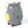 Clock - HEARD WITHER "Owl", discrete move, dial D -7.5 cm, 13 x 11 cm, 2aa