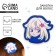 Hair clips "Milash", anime, 3.7 x 3.3 x 1 cm