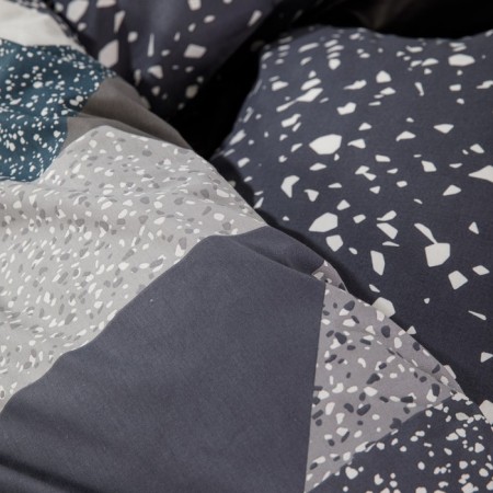 Bed linen 2pas Night is tender Florida 175x215cm, 180x215cm, 70x70cm 2pcs, Poplin 110g HL100%-2