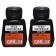 Mascara liquid drawing Calligrata 70 ml black set 2 pieces, black color