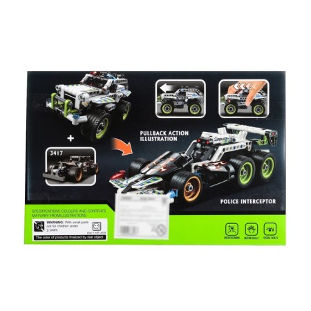 Constructor Police SUV Unicon Techno, Inertia, 185 details, 6+-5