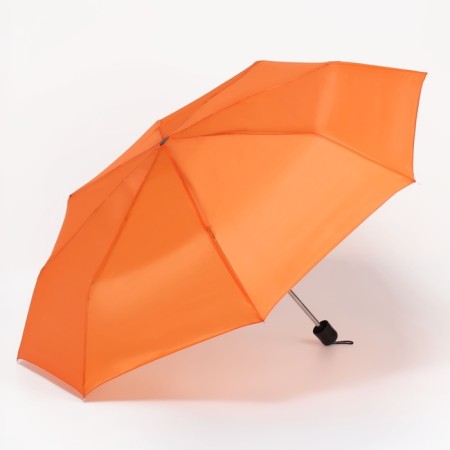 Mechanical “plain” umbrella, 3 additions, 8 spokes, r = 48 cm, orange color-4