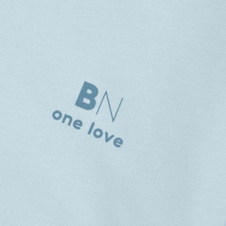 Svitshot for girls One Love Light, height 134 cm, light blue color-3