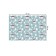 Bathroom mat “Snow settlement”, anti -slip, size 52x77 cm