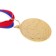 Medal thematic "swimming", gold, d = 3.5 cm