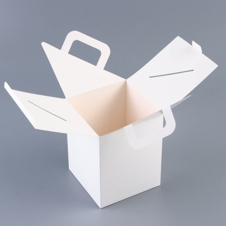 Box a gift gift, New Year's packaging, 14 x 14 x 18.-2