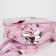 Baby backpack for girls with wings, lightning department, pink color