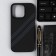 Hoco case for the iPhone 14 Pro phone, Kevland texture, black-gray
