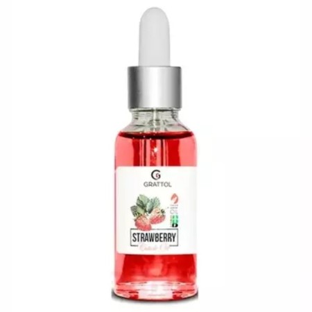 Grattol Suticle Oil Strawberry, 30 ml