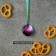 Dessert spoon Magistro "flower", length 12.5 cm, chameleon color