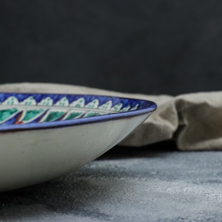 Lryagan Round Rishtan Ceramics, 41cm-2