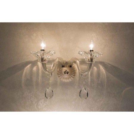 Bra “Irida” 2x60W E14 Shampan 19x29.5x35.5 cm-3