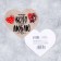 War Valentine Postcard "To the one I love", a cat 8 × 7 cm