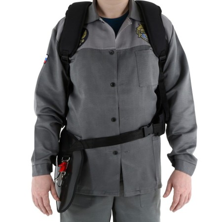 Tundra trimmer belt, rain, with thigh protection, increased soft linings-5