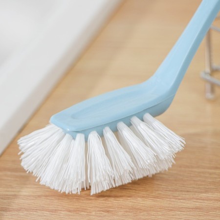 Brush for dishes with an ergonomic handle BALI, color mix-1