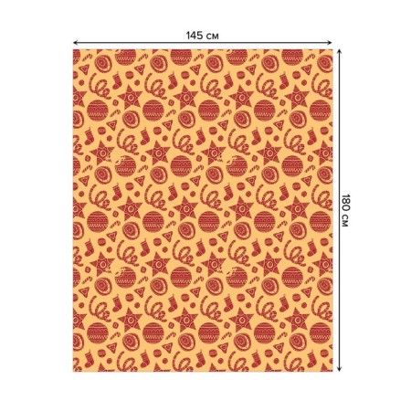 Tables on the table "Folk jewelry", rectangular, oxford, size 145x180 cm-1