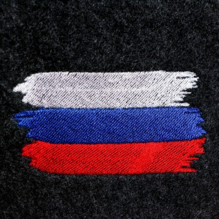 Шапка для бани "Герб. Горд быть русским" с вышивкой-3