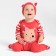Combineson crumb I "Bear", height 80-86 cm, red