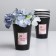 A glass for flowers "only for you", 350 ml