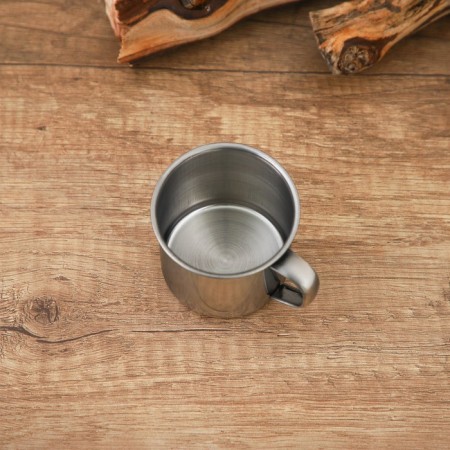Magic mug of "Mayly", 170 ml, d = 7 cm, chrome color-3