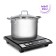 Induction tile KitFort KT-107, 1800 W, 1 burner, 8 modes, buttons, black