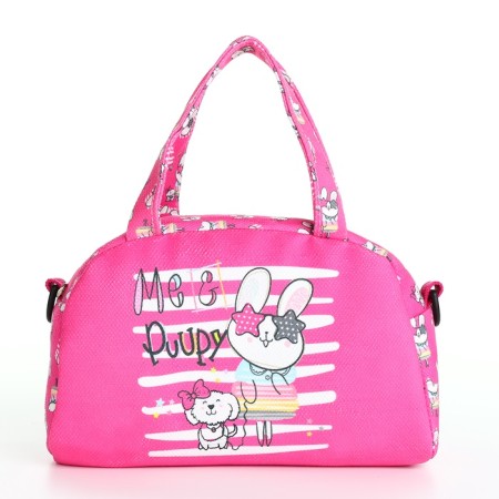 Bag Friends, 21*8*13.5, lightning department, string reg, raspberry-2