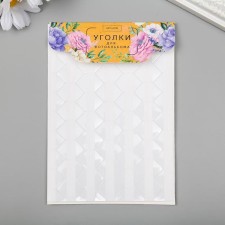 A set of corners with a pocket for photos 102 corners 