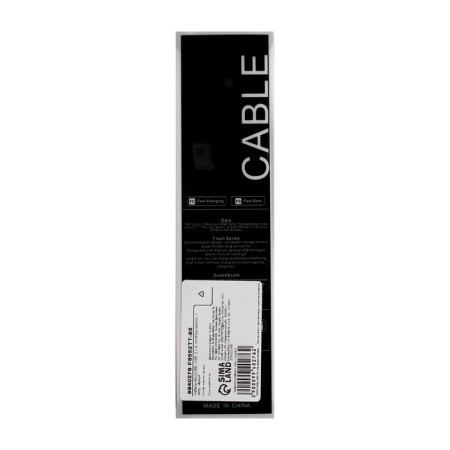 MicroUSB cable - usb, 2.1 a, nylon braid, 1 meter, black-5
