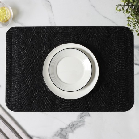 Set of serving napkins Magistro, 2 pcs, 30 × 45 cm, black color-5