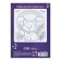 Colored paper A4, 16 sheets, 8 colors "cat", newspaper, bilateral, on the bracket
