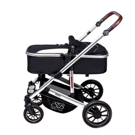 Stroller transformer Sweet Baby Amare, Black color-15