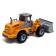 Radio -controlled excavator "bulldozer", works from batteries