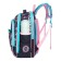 Frame backpack 35 x 26 x 18 cm, Across ACS5, blue/turquoise ACS5-1