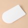 Confectionery spatula with Konfinetta handle, 14.2 × 8 cm, white color
