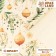 Packaging paper "Winter branches", white craft, 1 sheet, 80 g/m2, 70 x 100 cm