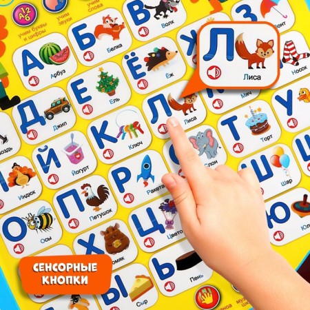 Electronic poster "ABC", in the package-2