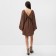 Women's dress MIST with a deep neckline river. 44, brown